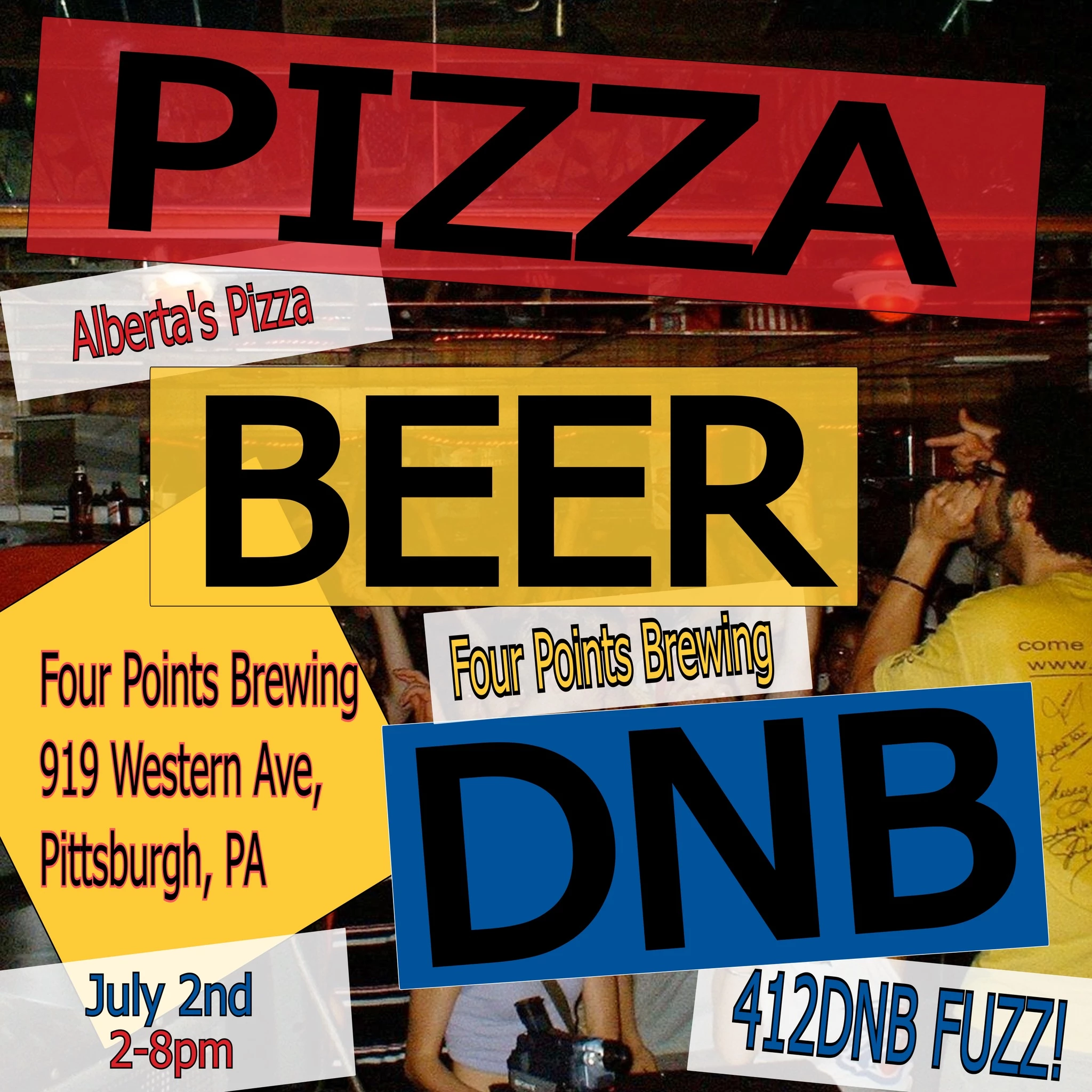 412DNB at Four Points Brewing - July 2nd 2023